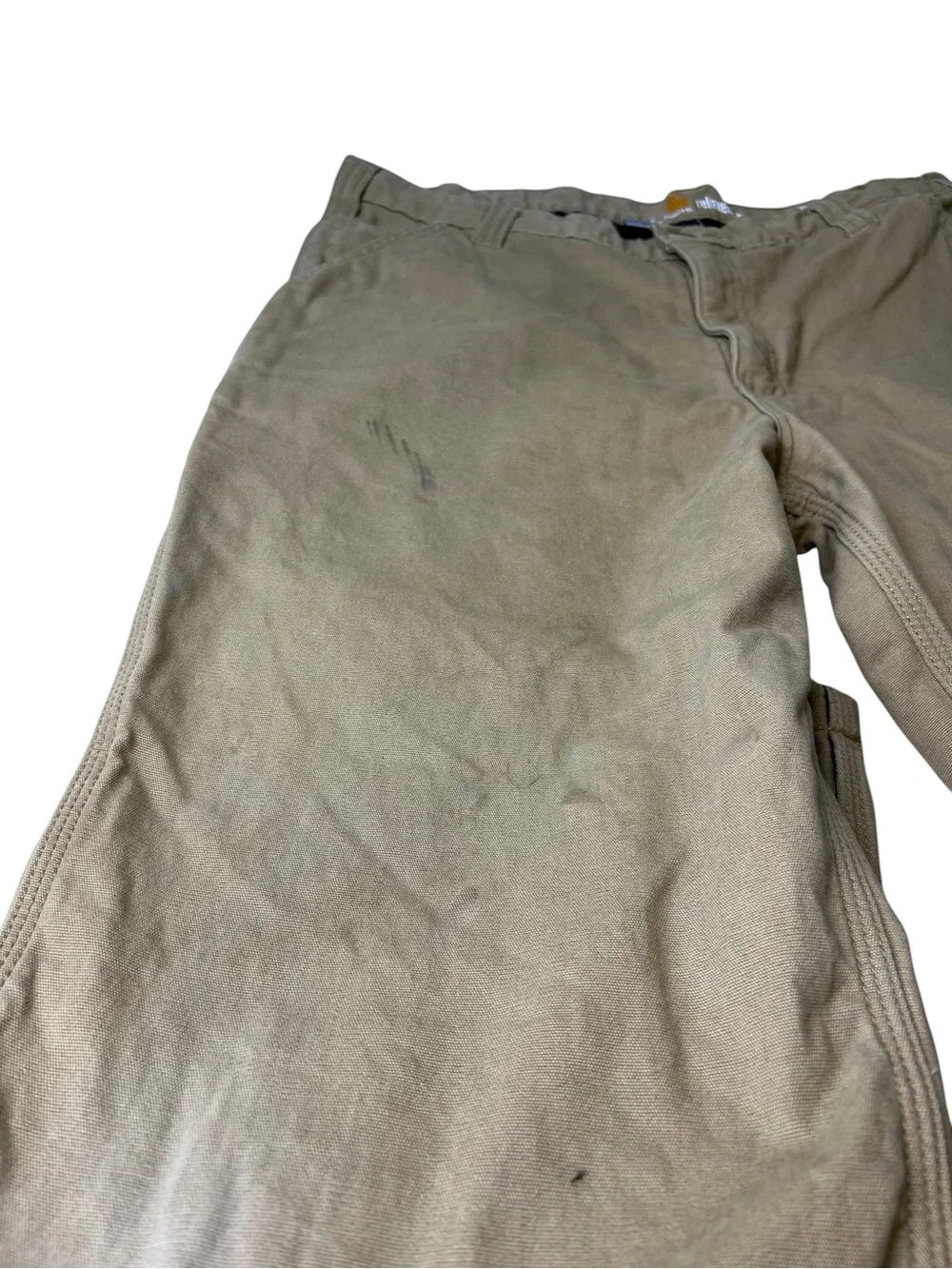 Carhartt Canvas 36X36 Lined Tan Mens Work/Outdoor Gorpcore Pants